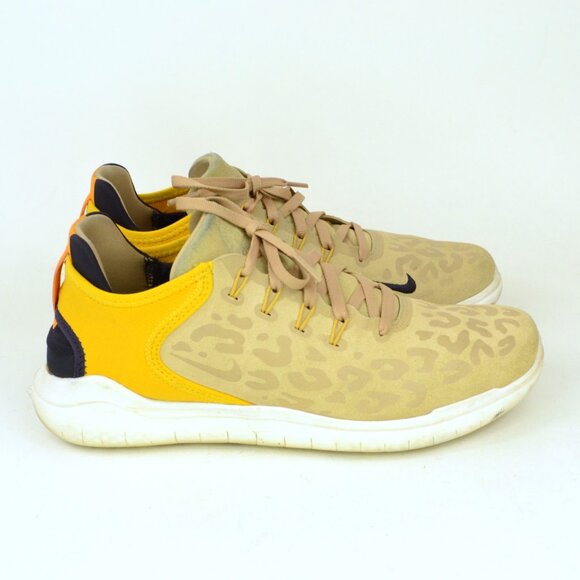 Nike Free RN Women's Size 10.5 Tan Cheetah Print Athletic Running Shoes - Picture 3 of 10